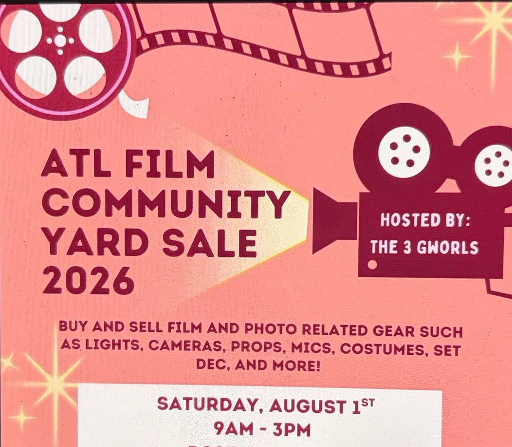 ATL FILM COMMUNITY YARD SALE 2026