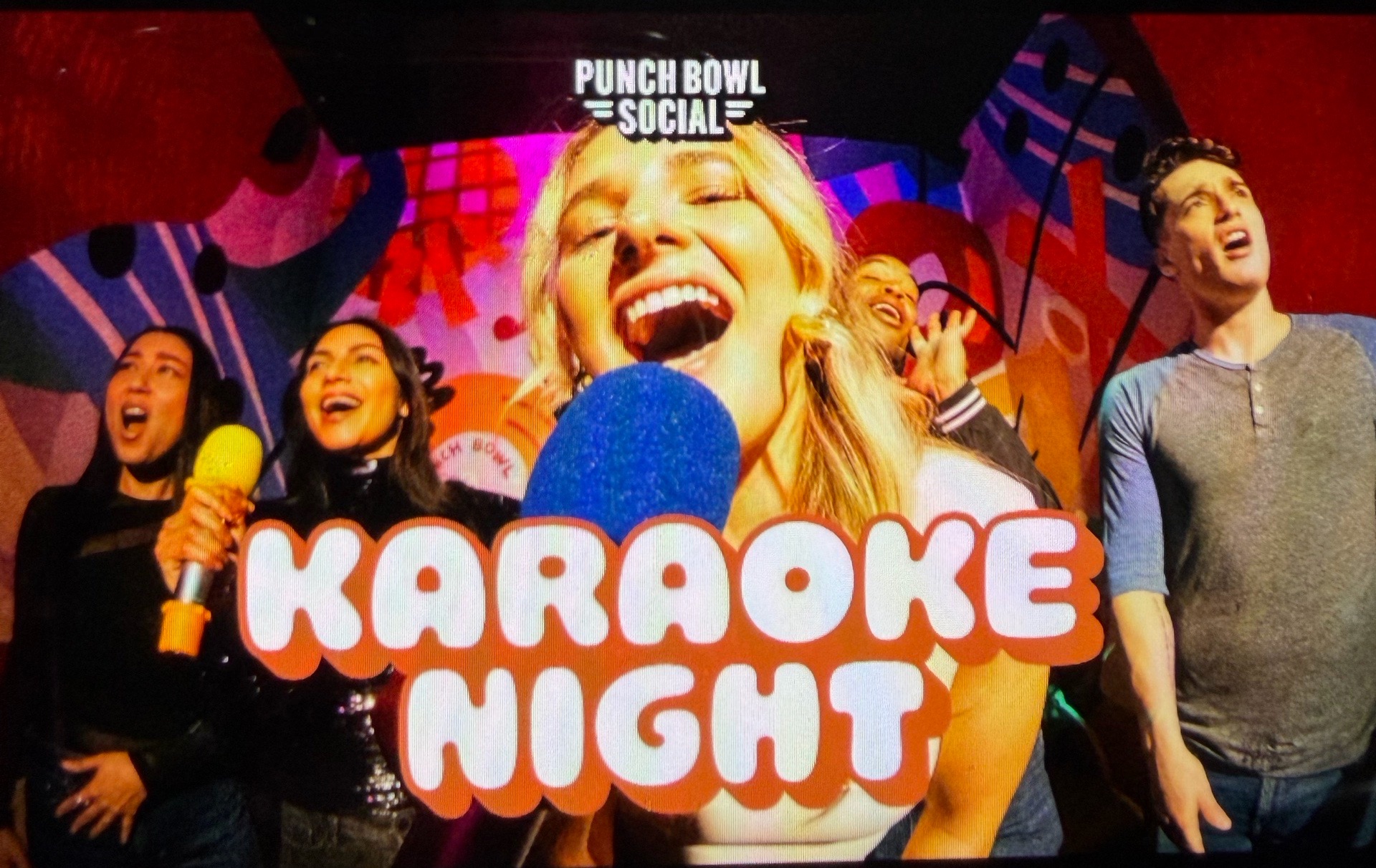 Karaoke night @ Punch Bowl Social