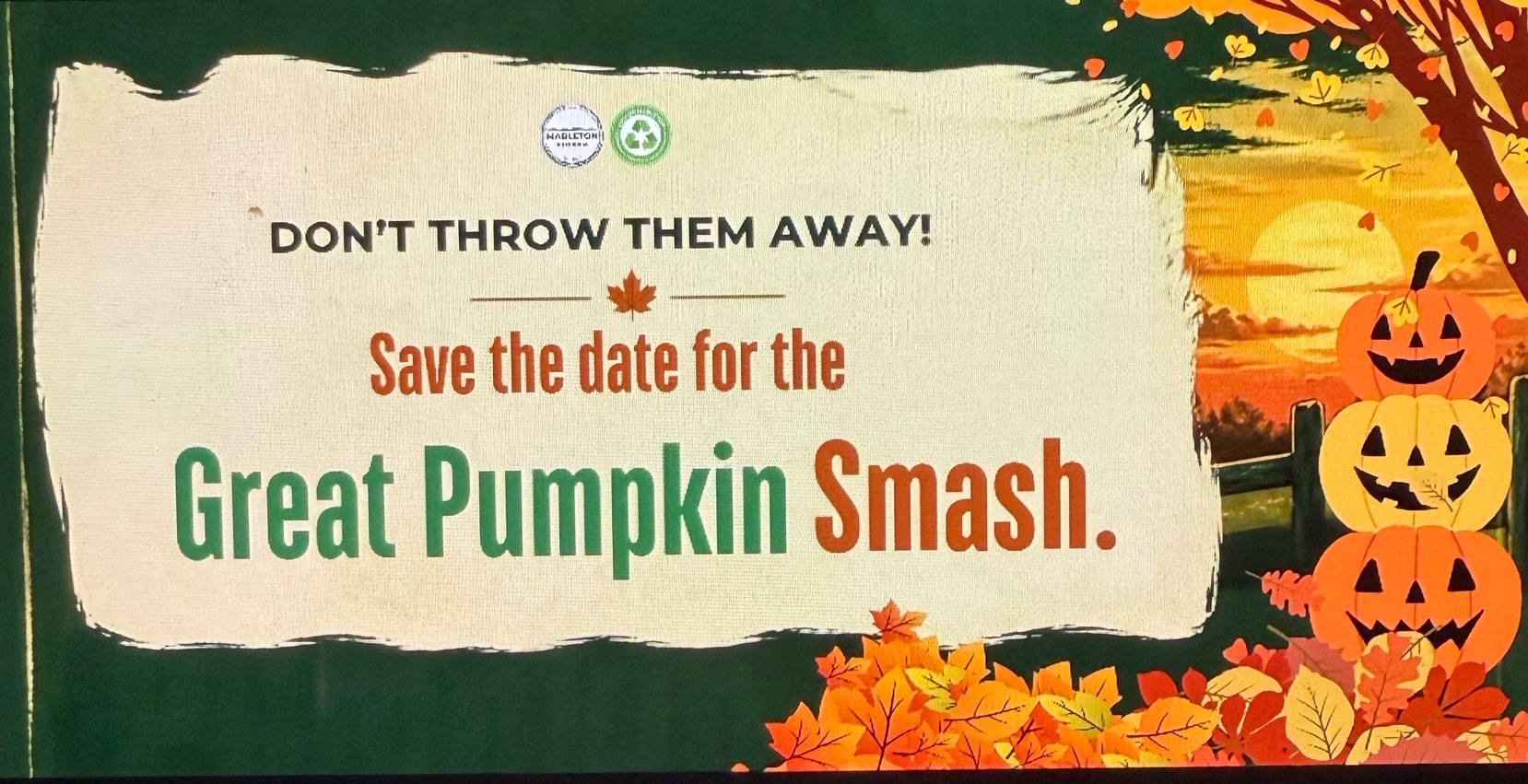 GREAT PUMPKIN SMASH