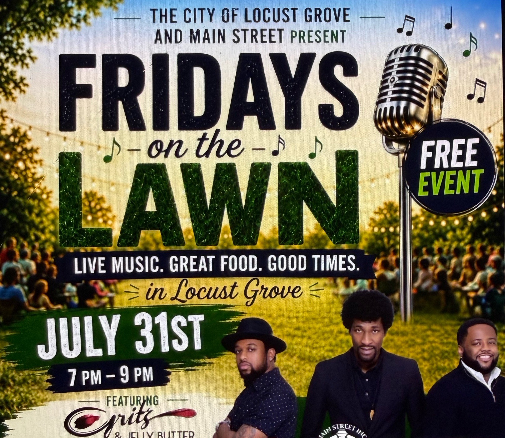 FRIDAYS ON THE LAWN