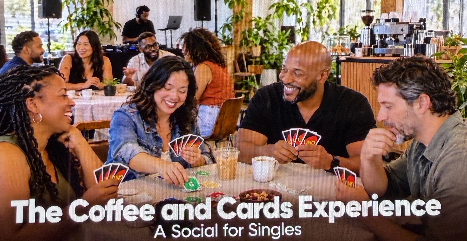 The coffee and Cards experience