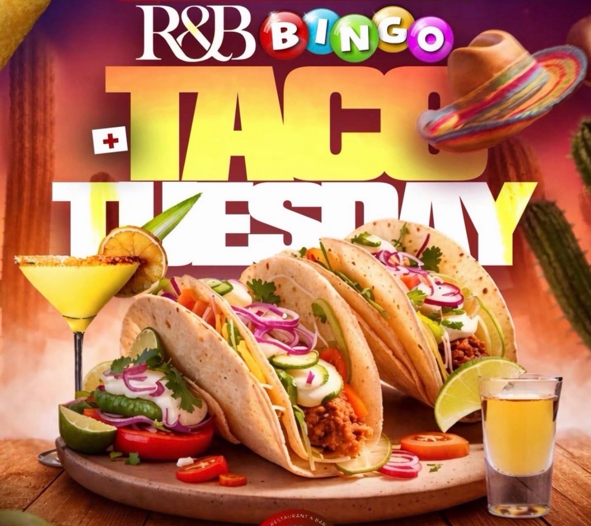 R&B BINGO + TACO TUESDAY