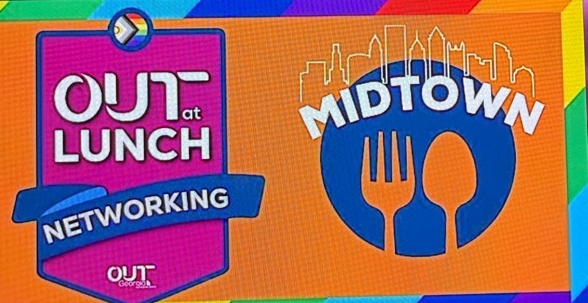 out at lunch networking: midtown